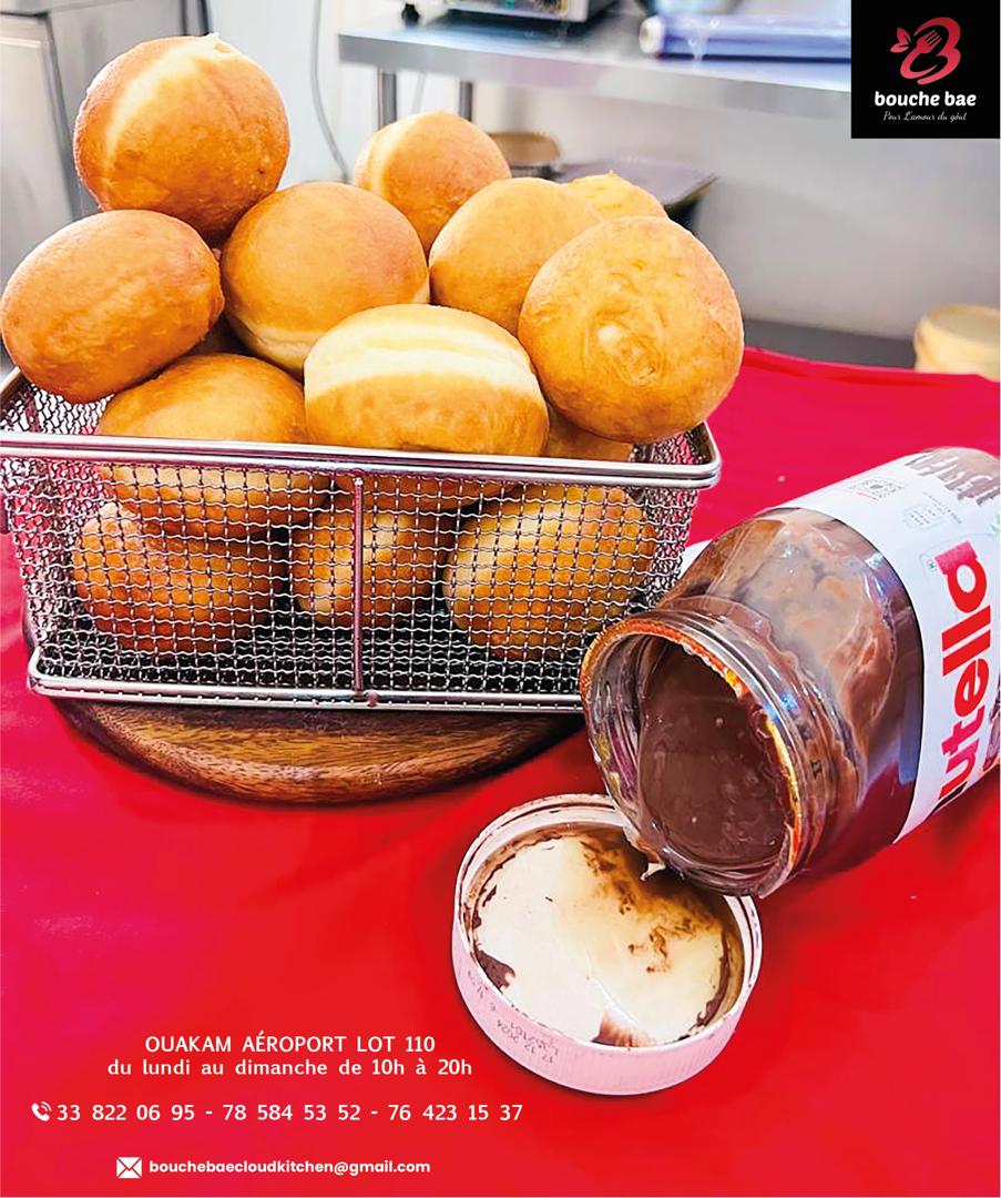 Beignets fourrés au Nutella – Box de 10 pièces