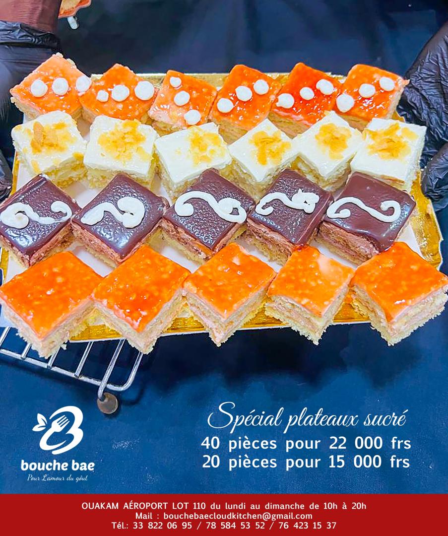 Plateau Sucré  20 pièces