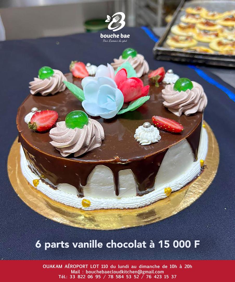 Gâteau Vanille Chocolat