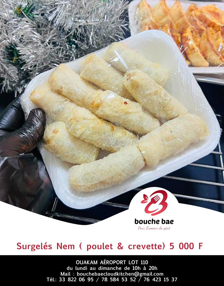 Surgelé Nem (Poulet & Crevette)