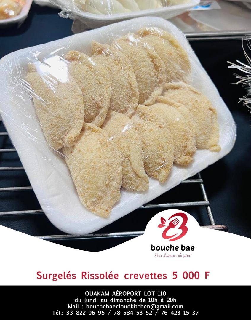 Surgelés Rissolées de Crevette